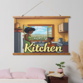 Wandteppiche aus Holz (Schlafzimmer)