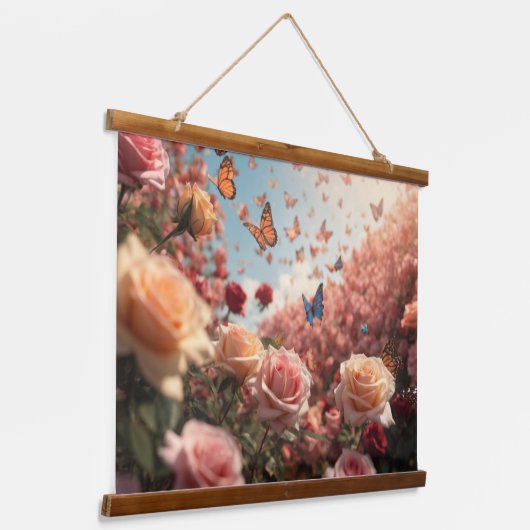 Wandteppiche aus Holz (Gewinkelt)