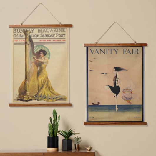 Wandteppiche aus Holz (Asymmetrisch)