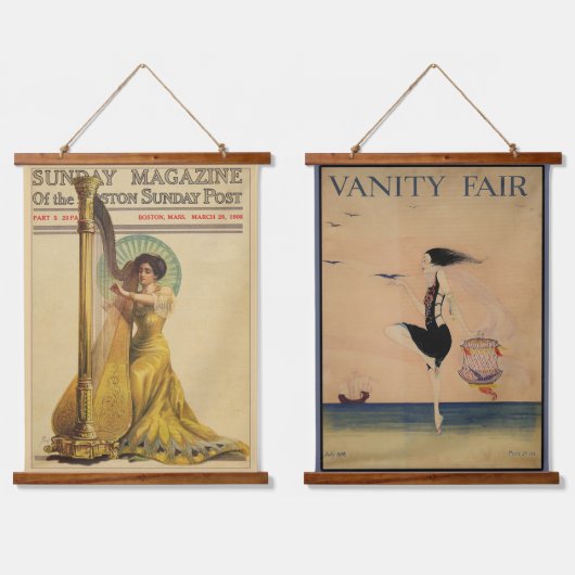 Wandteppiche aus Holz (Doppelt)