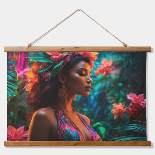 Wandteppiche aus Holz (Vorne)