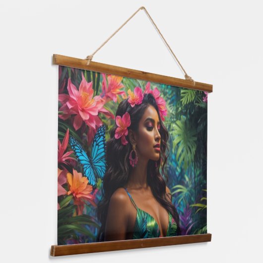 Wandteppiche aus Holz (Gewinkelt)