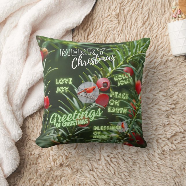 Wandteppiche aus Holz Kissen (Decke)