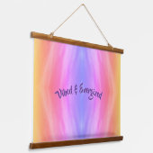 Wandteppiche aus Holz mit Vibed & Energized (Gewinkelt)