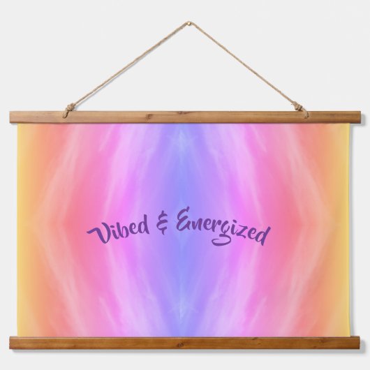 Wandteppiche aus Holz mit Vibed & Energized (Vorderseite 2)