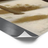Wandteppiche aus Holz Poster (Ecke)