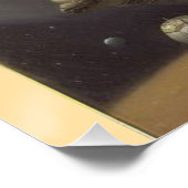 Wandteppiche aus Holz Poster (Ecke)