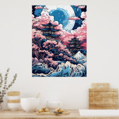 Wandteppiche aus Holz Poster (Küche)