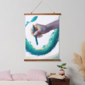 Wandteppiche aus kreativem Holz (Schlafzimmer)