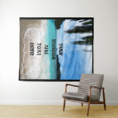 Wandteppiche aus Personalisiertem Foto (Beispiel (Horizontal))