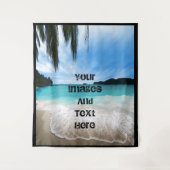 Wandteppiche aus Personalisiertem Foto (Vorderseite)