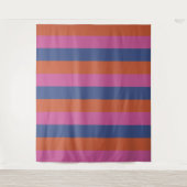 Wandteppiche aus Tri-Color-Streifen (Vorderseite)