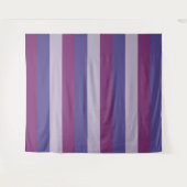Wandteppiche aus Tri-Color-Streifen (Vorderseite (Horizontal))