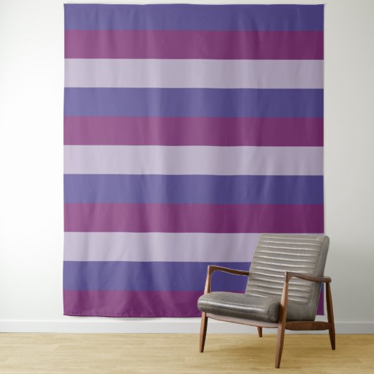 Wandteppiche aus Tri-Color-Streifen (Beispiel)