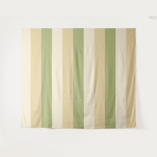 Wandteppiche aus Tri-Color-Streifen (Vorderseite (Horizontal))