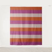 Wandteppiche aus Tri-Color-Streifen (Vorderseite)