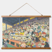 Wandteppiche "Ein verpacktes Haus" (Vorne)