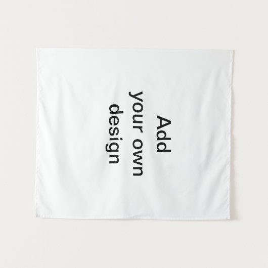 Wandteppiche - Fügen Sie Ihr eigenes Design hinzu (Vorderseite (Horizontal))