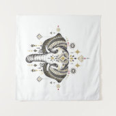 Wandteppiche für Elefantenkopie (Vorderseite (Horizontal))