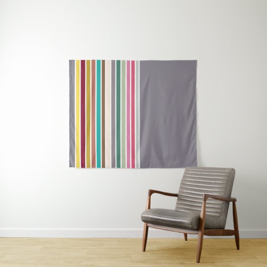 Wandteppiche für Retro-Streifen (Beispiel (Horizontal))