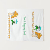 Wandteppiche, gefrierlesene Pilze Wandteppich (Vorderseite (Horizontal))