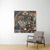 Wandteppiche in Vollfarbe (Beispiel)