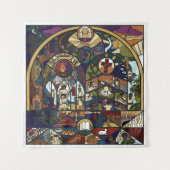 Wandteppiche in Vollfarbe (Vorderseite)