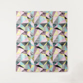 Wandteppiche mit abstrakt geometrischen Mustern (Vorderseite)