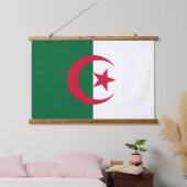 Wandteppiche mit algerischer Flagge (Schlafzimmer)