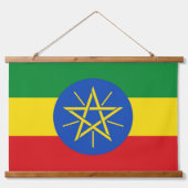 Wandteppiche mit der Flagge Äthiopiens (Vorne)