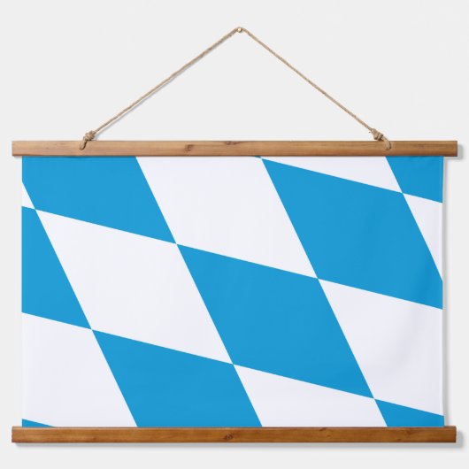 Wandteppiche mit der Flagge Bayerns, Deutschland (Vorne)