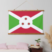 Wandteppiche mit der Flagge Burundis (Schlafzimmer)