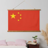 Wandteppiche mit der Flagge der China (Schlafzimmer)