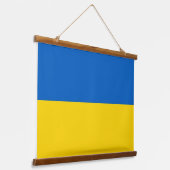 Wandteppiche mit der Flagge der Ukraine (Gewinkelt)