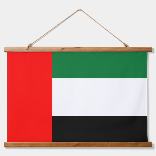 Wandteppiche mit der Flagge der Vereinigten Arabis (Vorne)