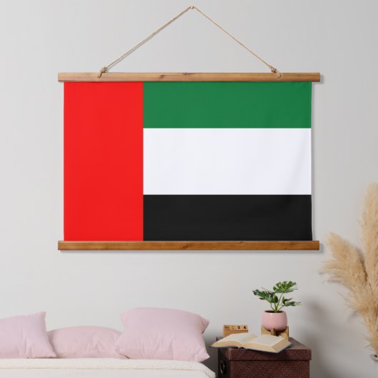 Wandteppiche mit der Flagge der Vereinigten Arabis (Schlafzimmer)