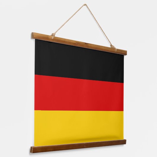 Wandteppiche mit der Flagge Deutschlands (Gewinkelt)