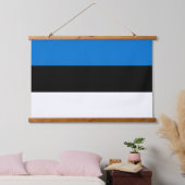 Wandteppiche mit der Flagge Estlands (Schlafzimmer)