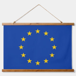 Wandteppiche mit der Flagge europäischer Gewerksch