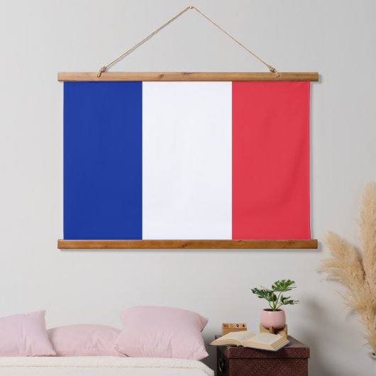 Wandteppiche mit der Flagge Frankreichs (Schlafzimmer)