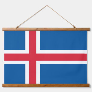 Wandteppiche mit der Flagge Islands