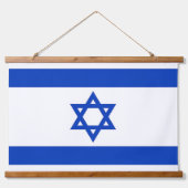 Wandteppiche mit der Flagge Israels (Vorne)