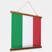 Wandteppiche mit der Flagge Italiens (Gewinkelt)
