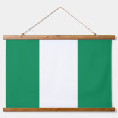 Wandteppiche mit der Flagge Nigerias (Vorne)