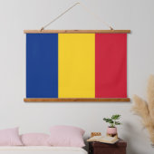 Wandteppiche mit der Flagge Rumäniens (Schlafzimmer)