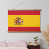 Wandteppiche mit der Flagge Spaniens (Schlafzimmer)