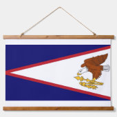Wandteppiche mit Fahne von Amerikanisch-Samoa, USA (Vorne)
