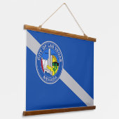 Wandteppiche mit Fahne von Las Vegas, USA. (Gewinkelt)