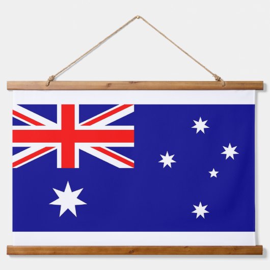 Wandteppiche mit Flagge Australiens (Vorne)