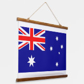 Wandteppiche mit Flagge Australiens (Gewinkelt)